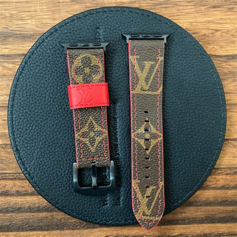 mens louis vuitton apple watch band|authentic louis vuitton apple watch band.